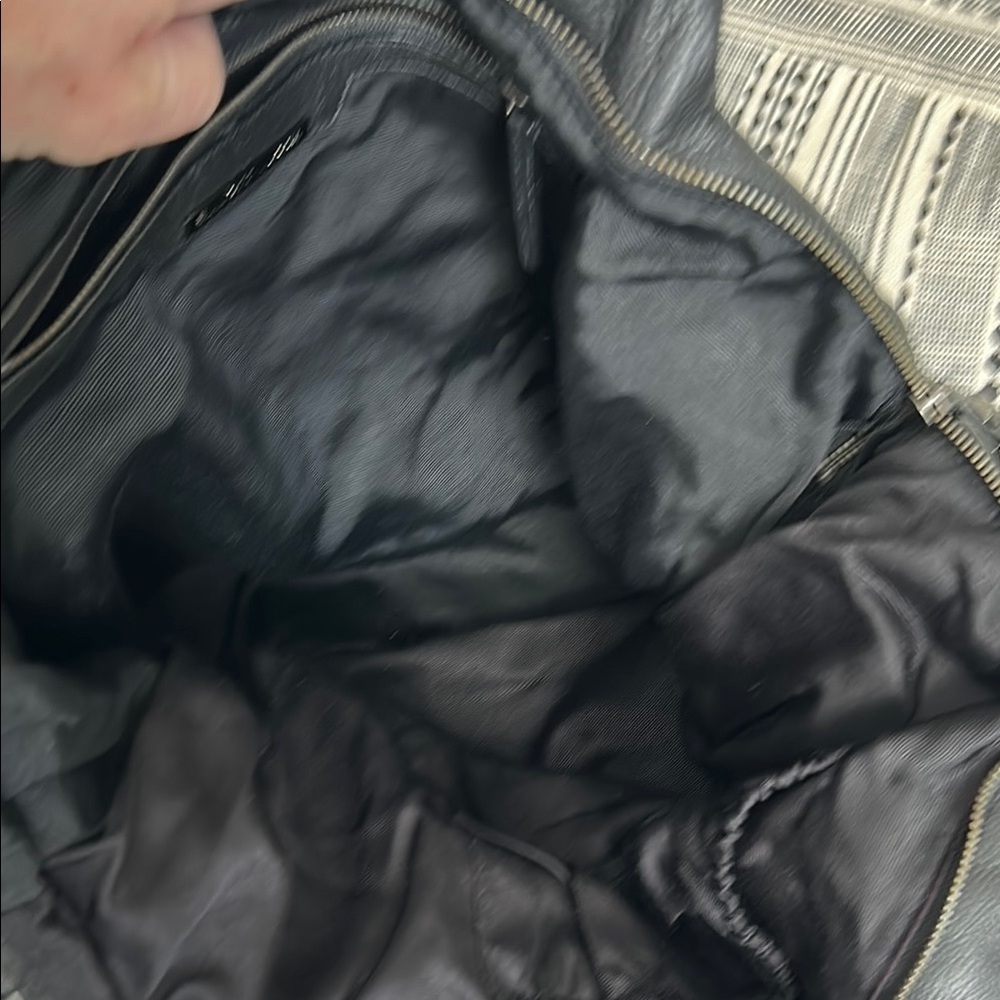 Elliot Lucca Black Leather shoulder bag - Picture 9 of 12